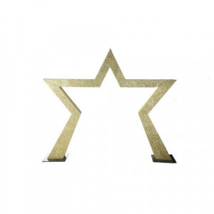 Gold Glitter Star Entranceway