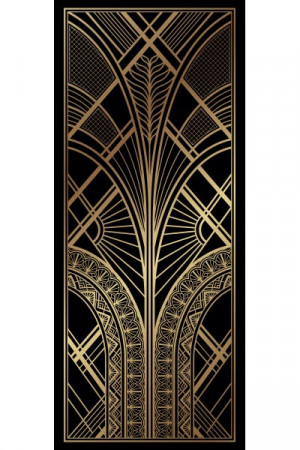 Art Deco Pull Up Banner 2