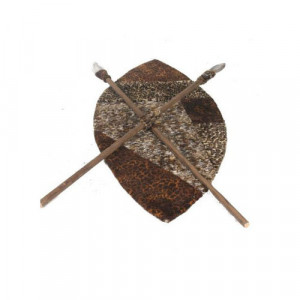 African Shield and Spears