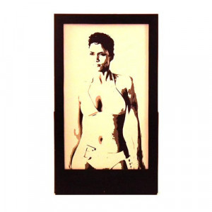 Halle Berry Silhouette Panel