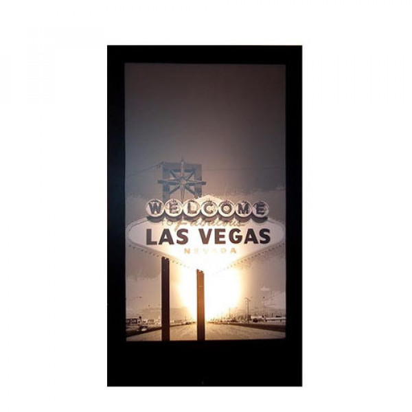 Las Vegas Sign Silhouette Panel