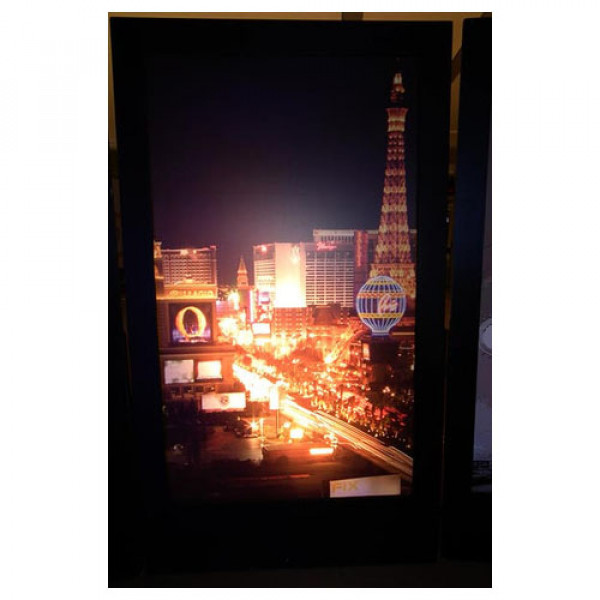 Las Vegas at Night 1 Silhouette Panel