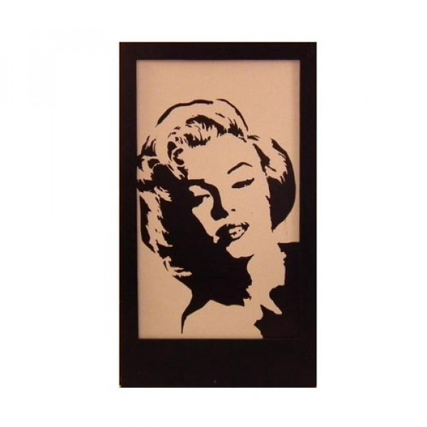 Marilyn Monroe Silhouette Panel