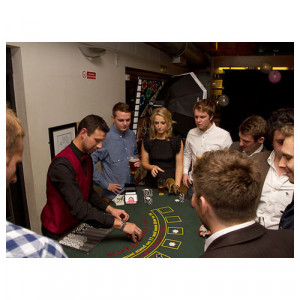 Studd Poker Casino Table with Croupier